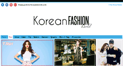 Desktop Screenshot of koreanfashionworld.com